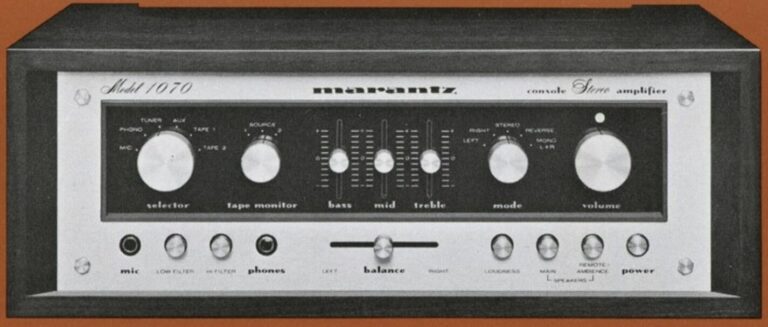 Marantz(マランツ) Model 1070を徹底解説！【スピーカーマトリックス回路】