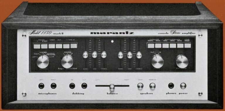 Marantz(マランツ) Model 1150mkIIを徹底解説！【3バンドトーン調整】