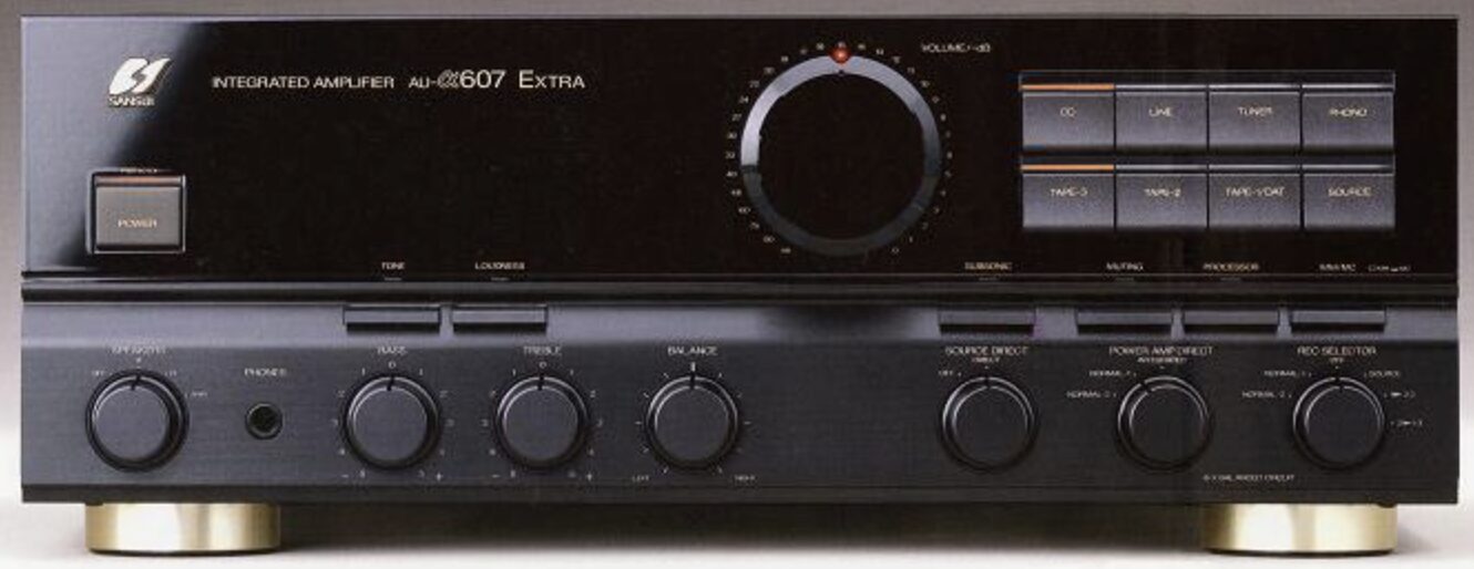 SANSUI(サンスイ) AU-α607 Extraを徹底解説！【NEWダイアモンド差動