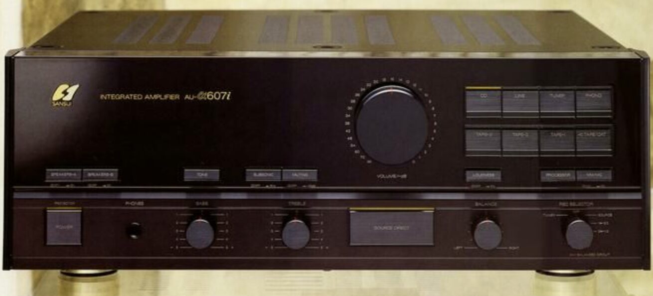 SANSUI(サンスイ) AU-α607iを徹底解説！【ツインレギュレーター