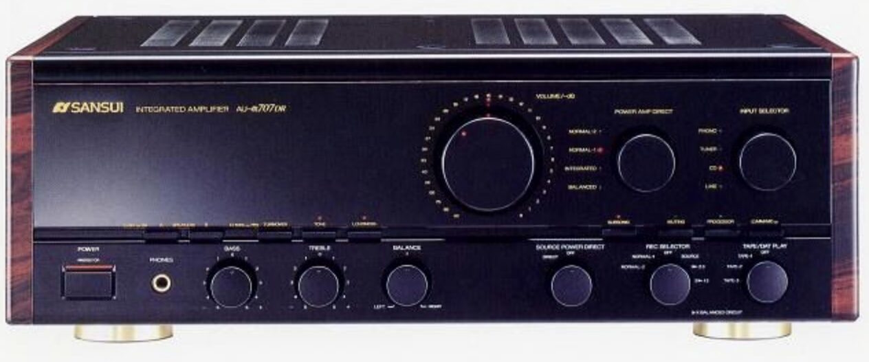 SANSUI(サンスイ) AU-α707DRを徹底解説！【強化ツイン・モノラル構造